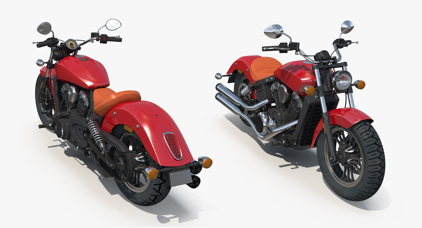 3D Cruiser Motorcycle Generic