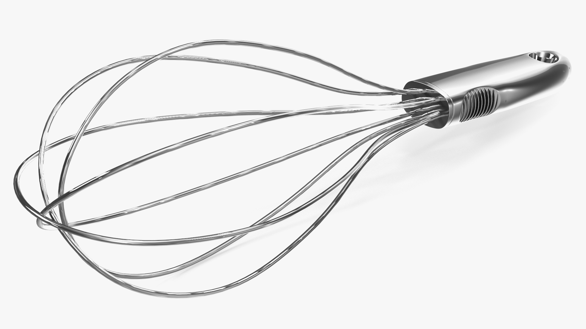 Stainless Steel Balloon Whisk 3D model