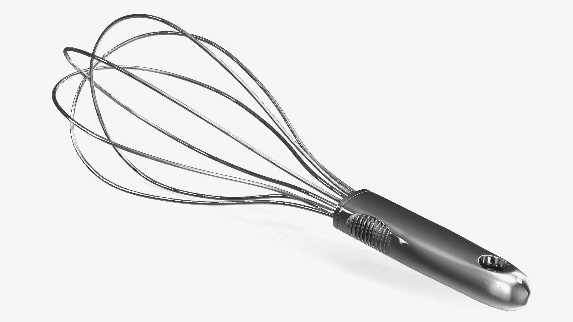 Stainless Steel Balloon Whisk 3D model