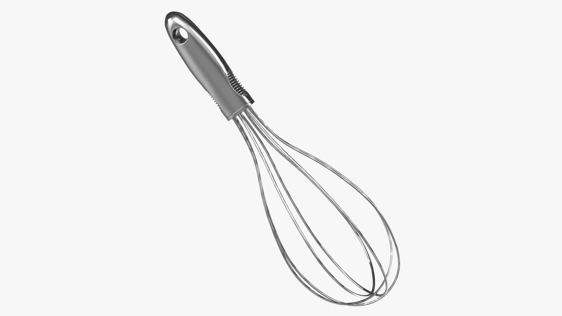 Stainless Steel Balloon Whisk 3D model