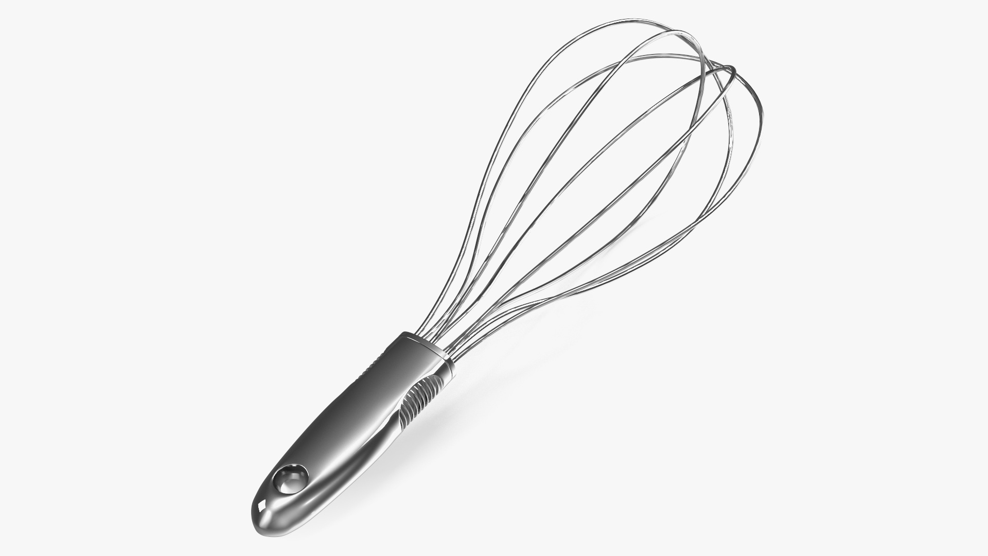 Stainless Steel Balloon Whisk 3D model