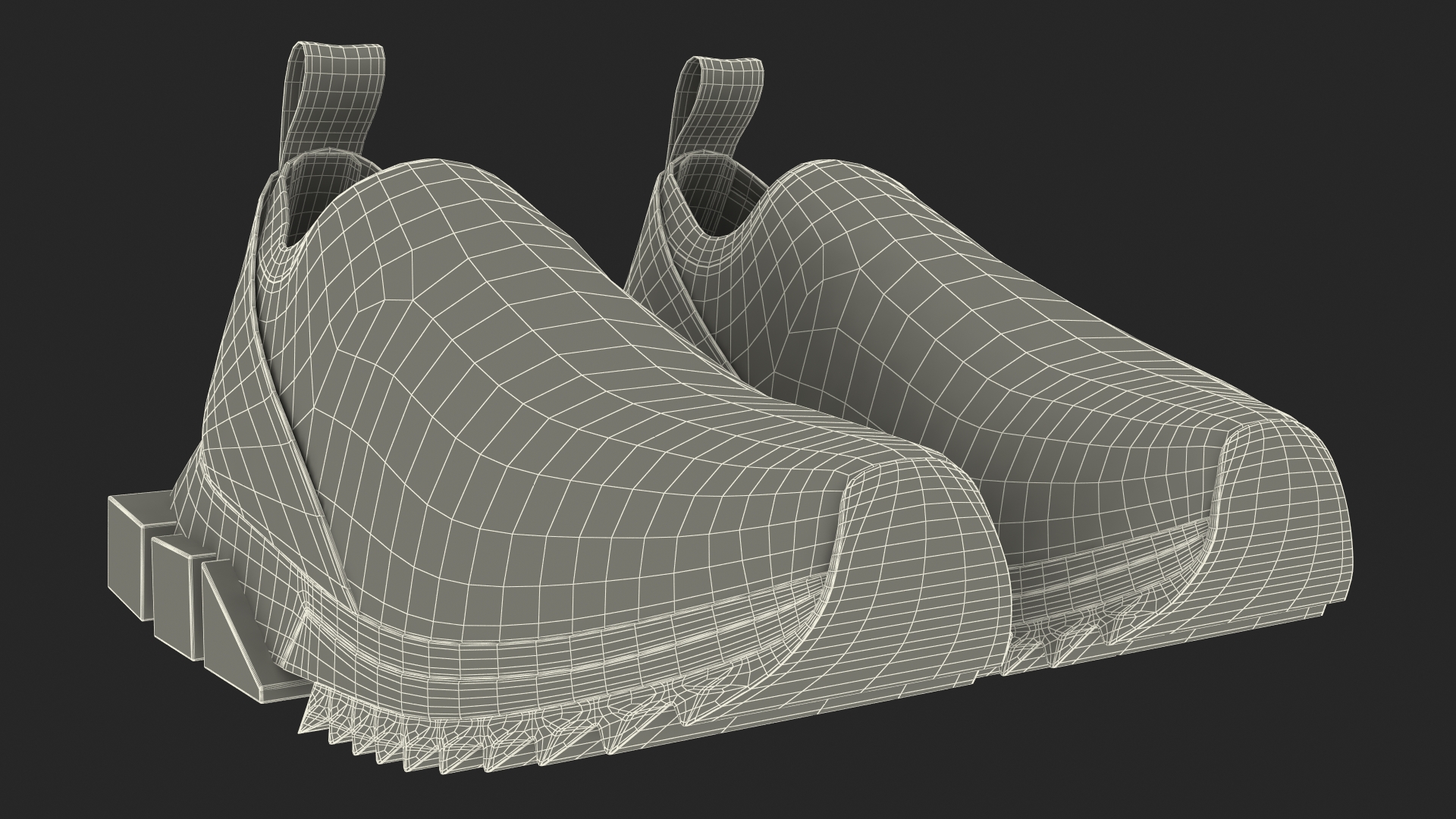 Sneakers Black 3D model