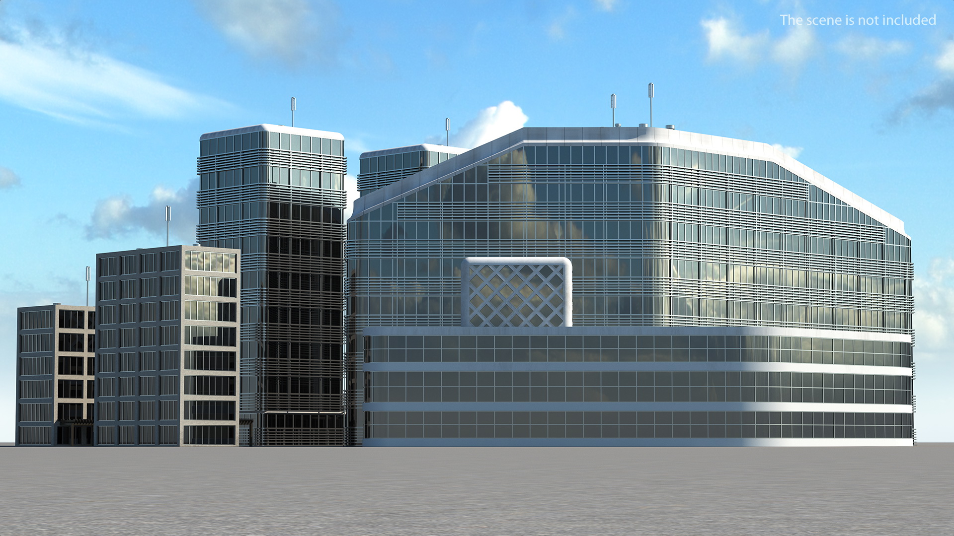 3D Airport Building