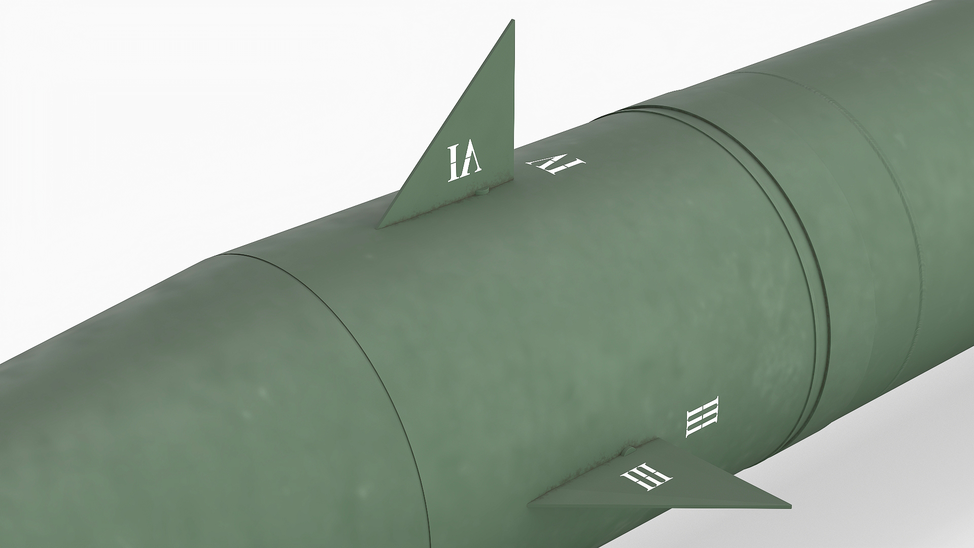 3D model Iranian Fateh-110 Missile