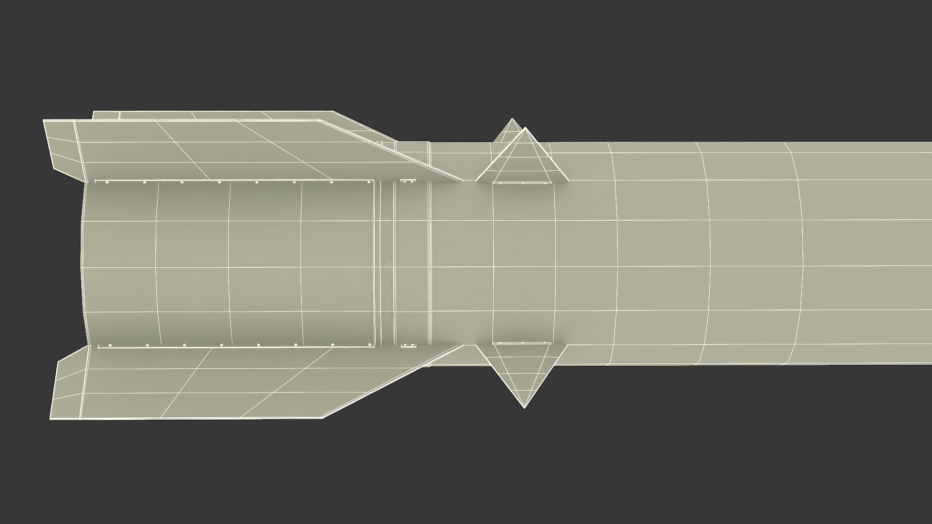 3D model Iranian Fateh-110 Missile