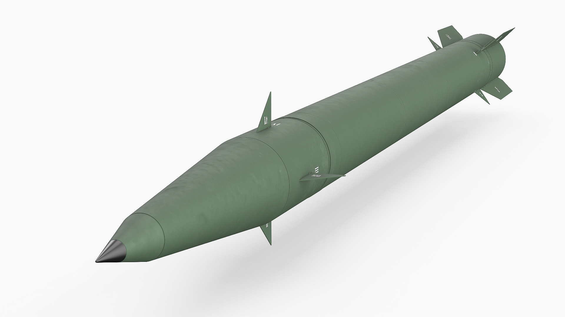 3D model Iranian Fateh-110 Missile