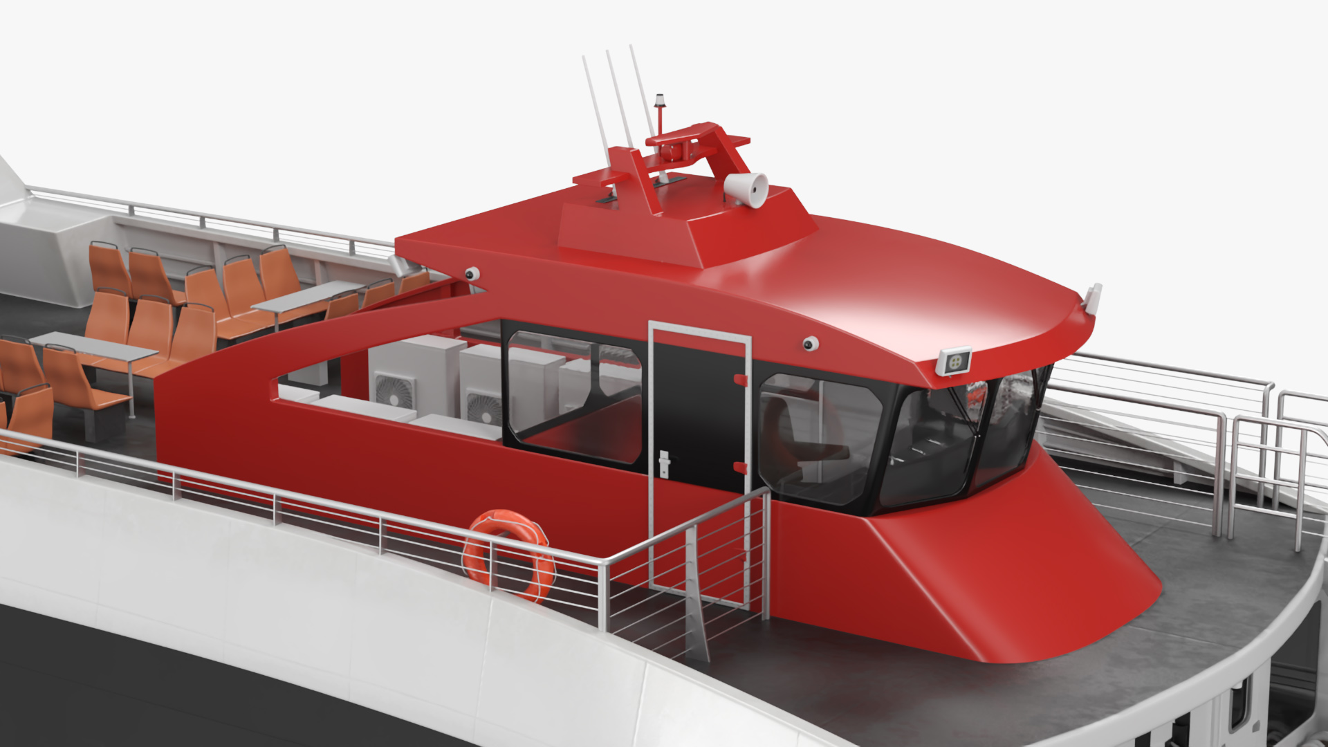 3D model City Passenger Ferry Boat