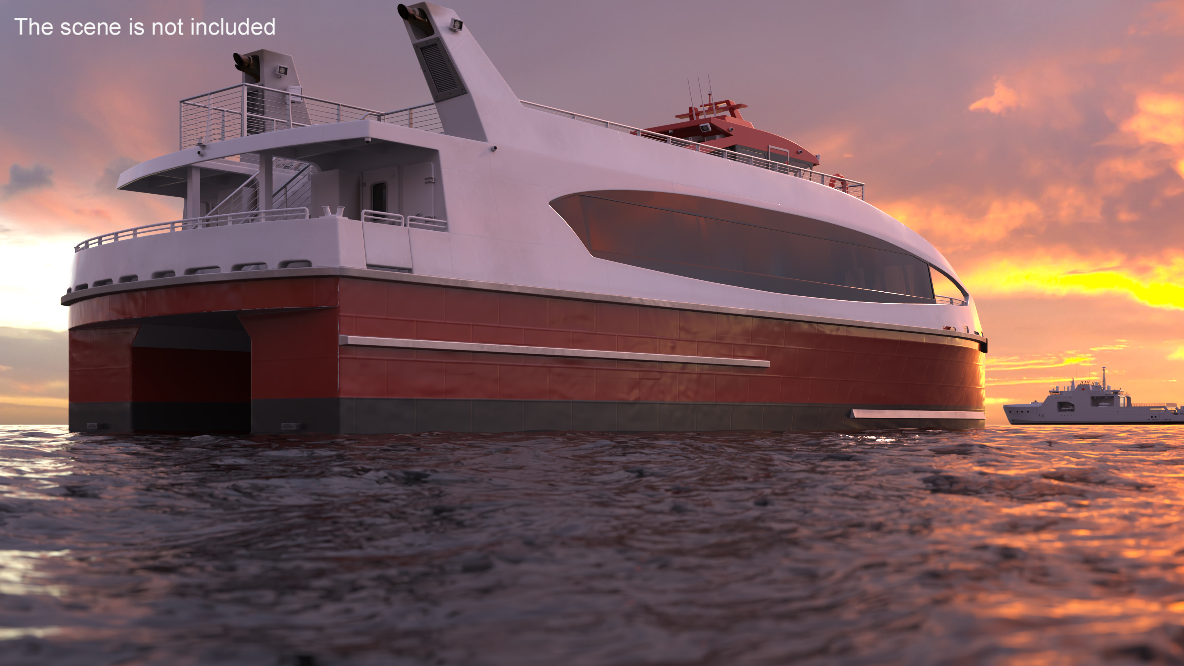 3D model City Passenger Ferry Boat