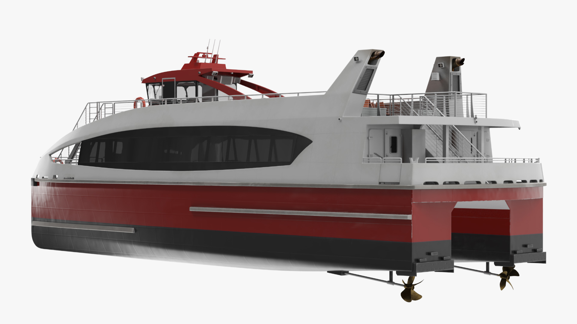 3D model City Passenger Ferry Boat