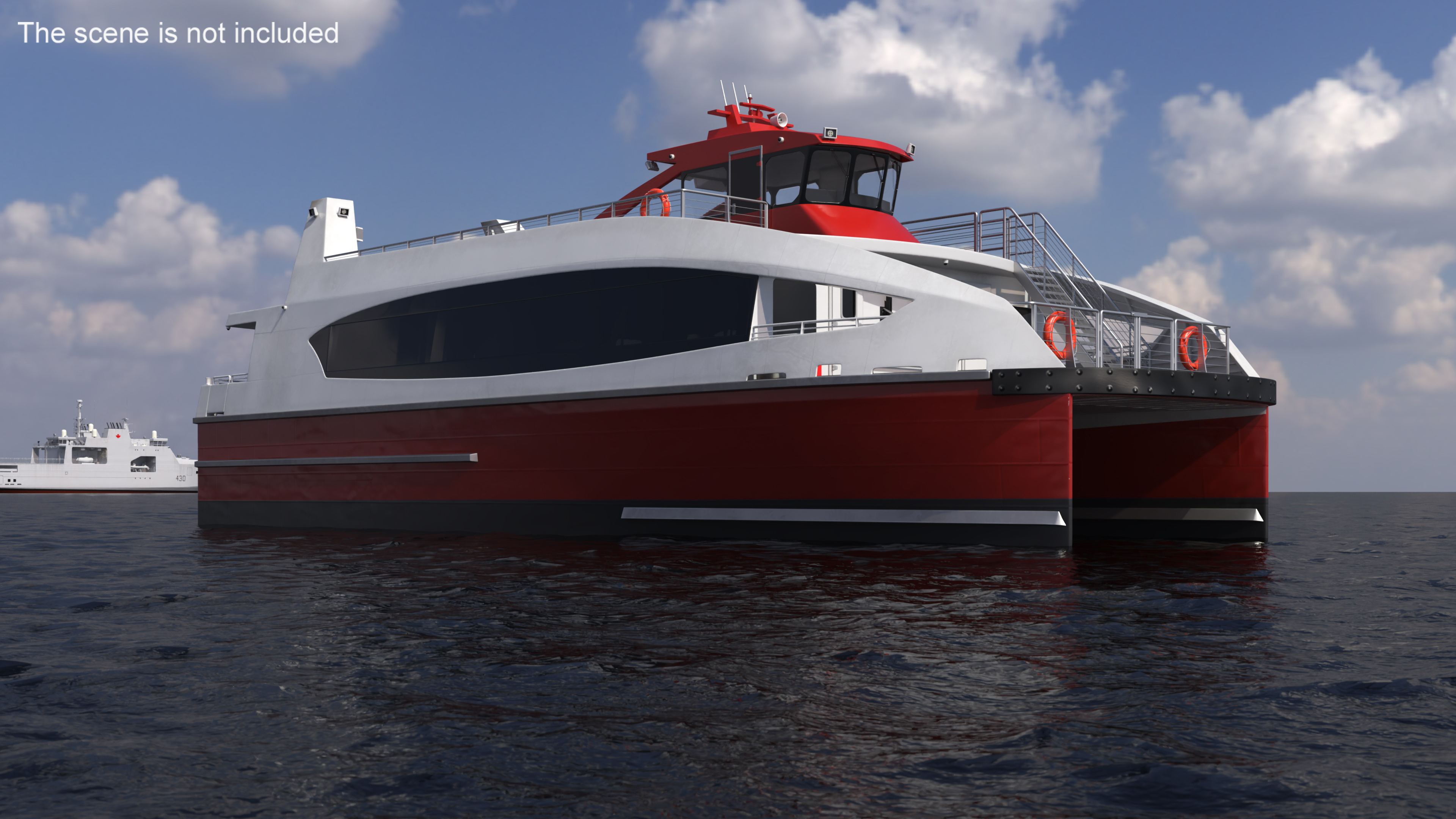 3D model City Passenger Ferry Boat