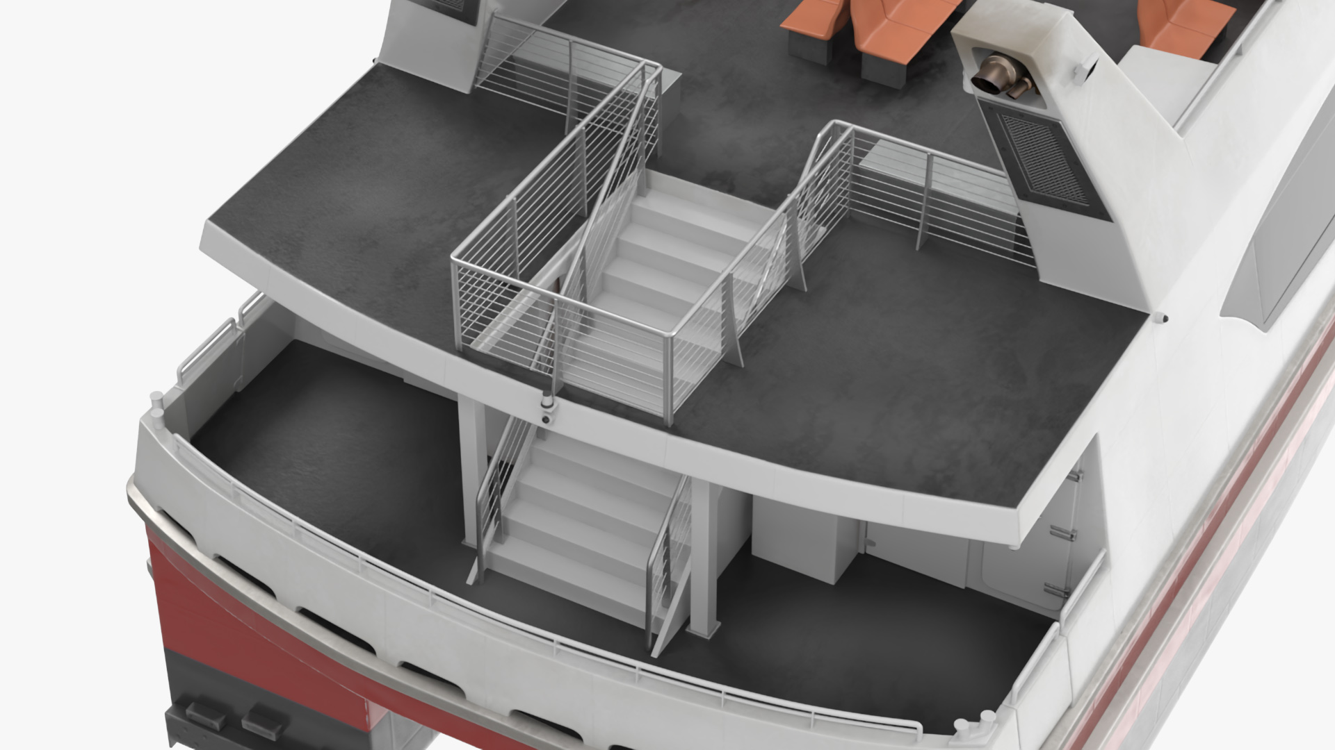 3D model City Passenger Ferry Boat