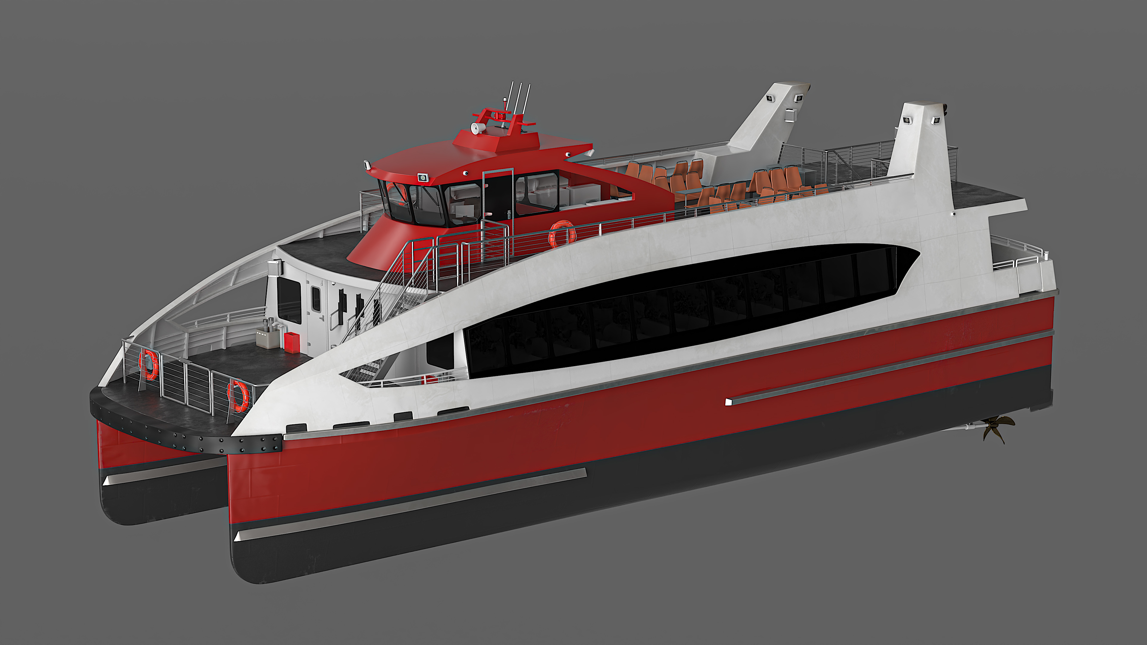 3D model City Passenger Ferry Boat