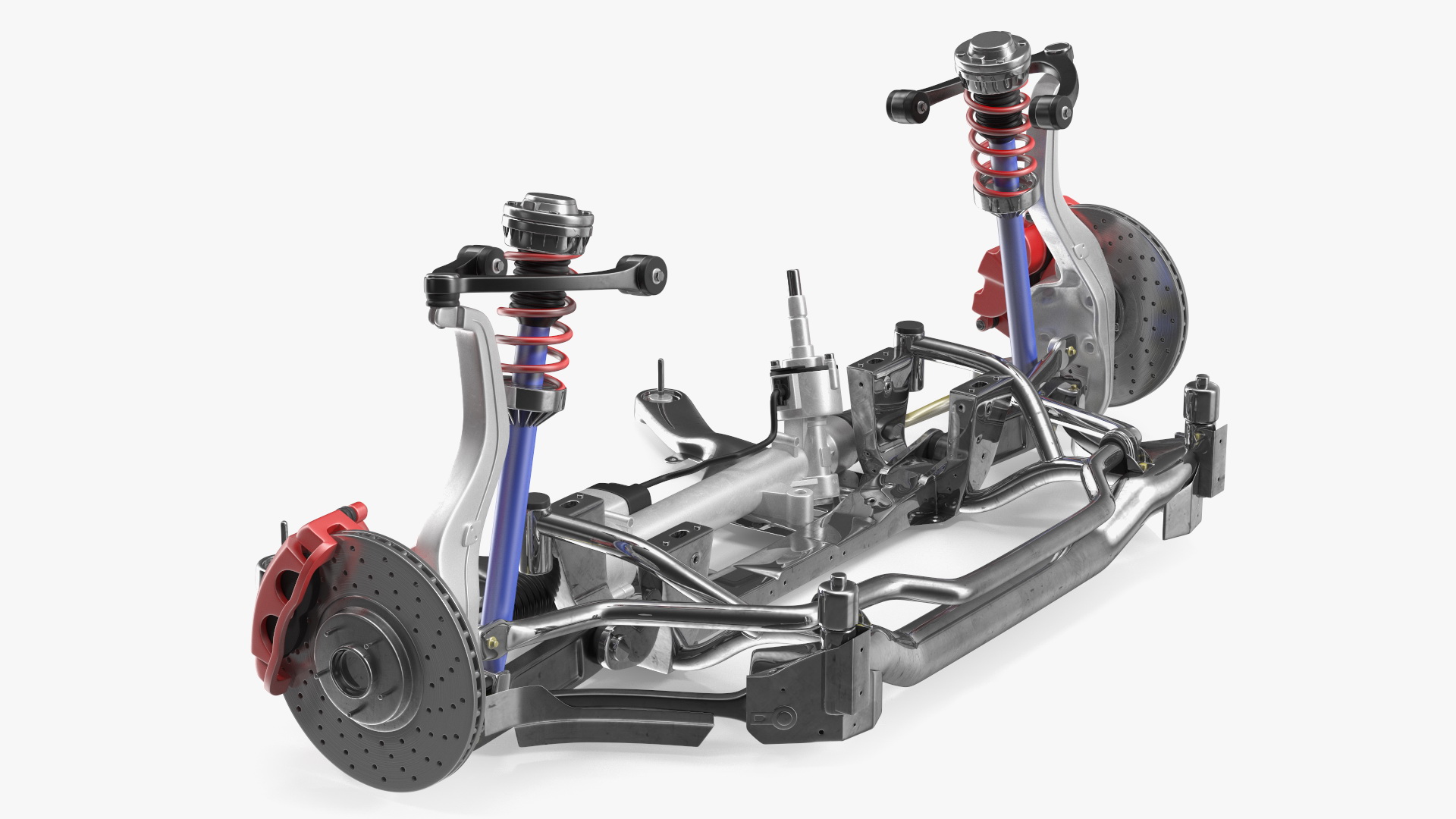 3D Car Suspension System