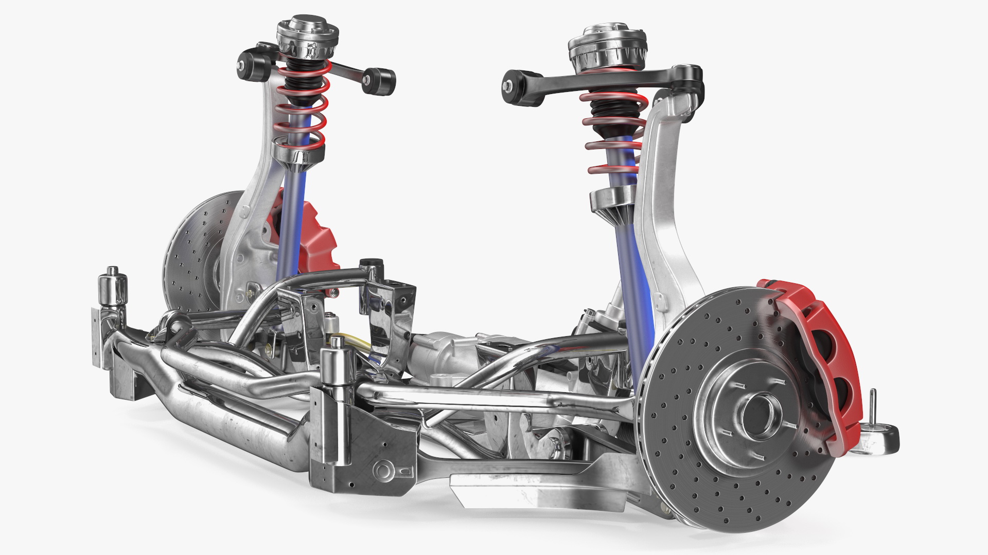 3D Car Suspension System