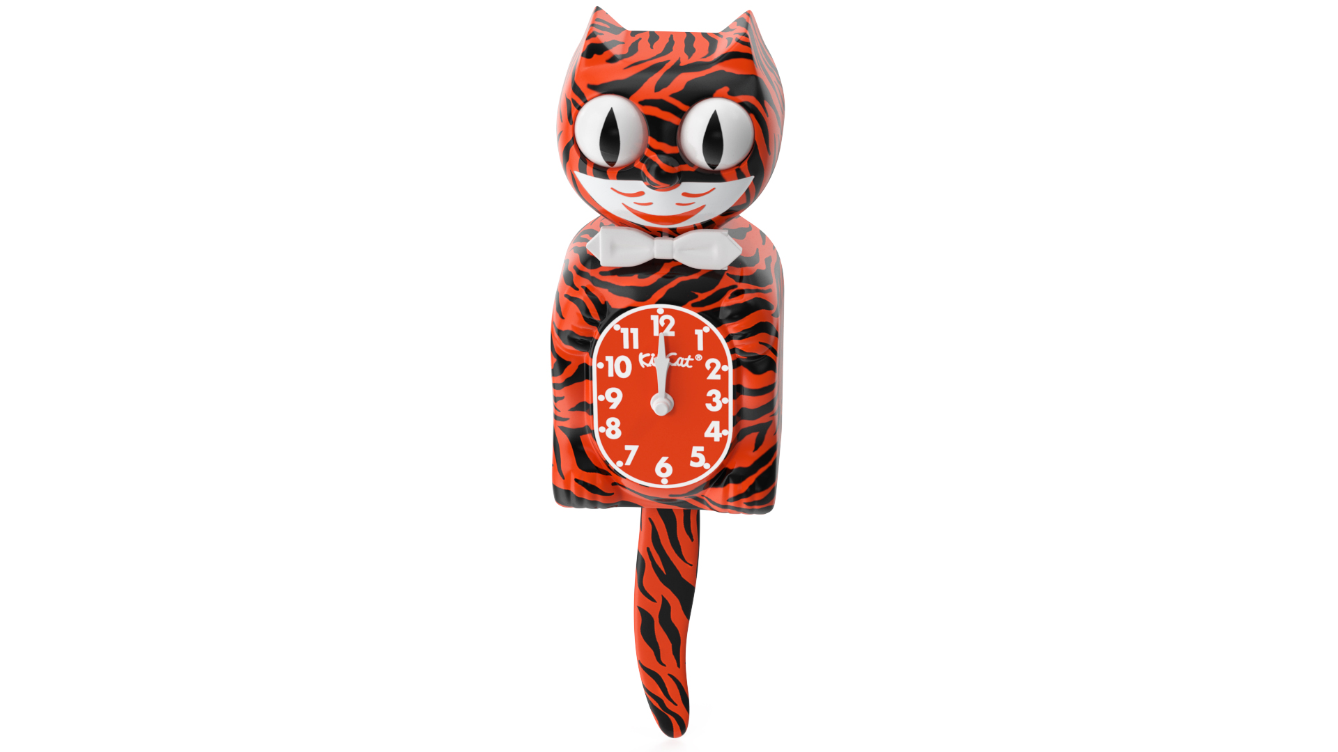 Bengal Tiger Kit Cat Clock Rigged for Cinema 4D 3D