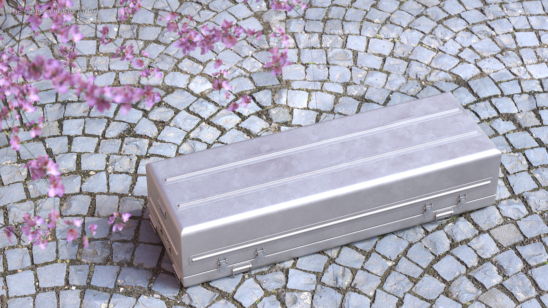 3D Military Funeral Casket model