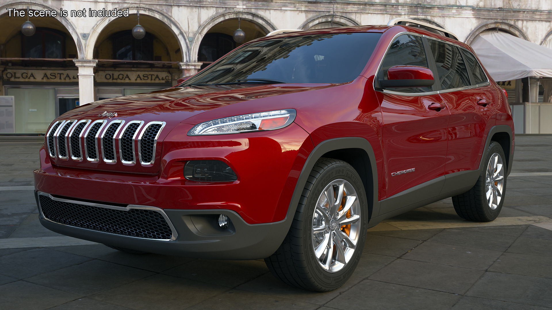 Jeep Cherokee SUV 3D