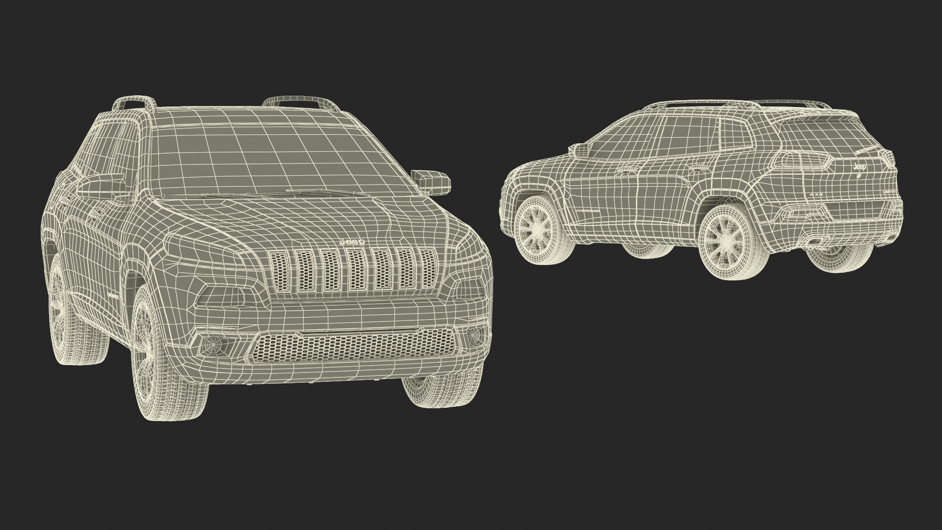 Jeep Cherokee SUV 3D