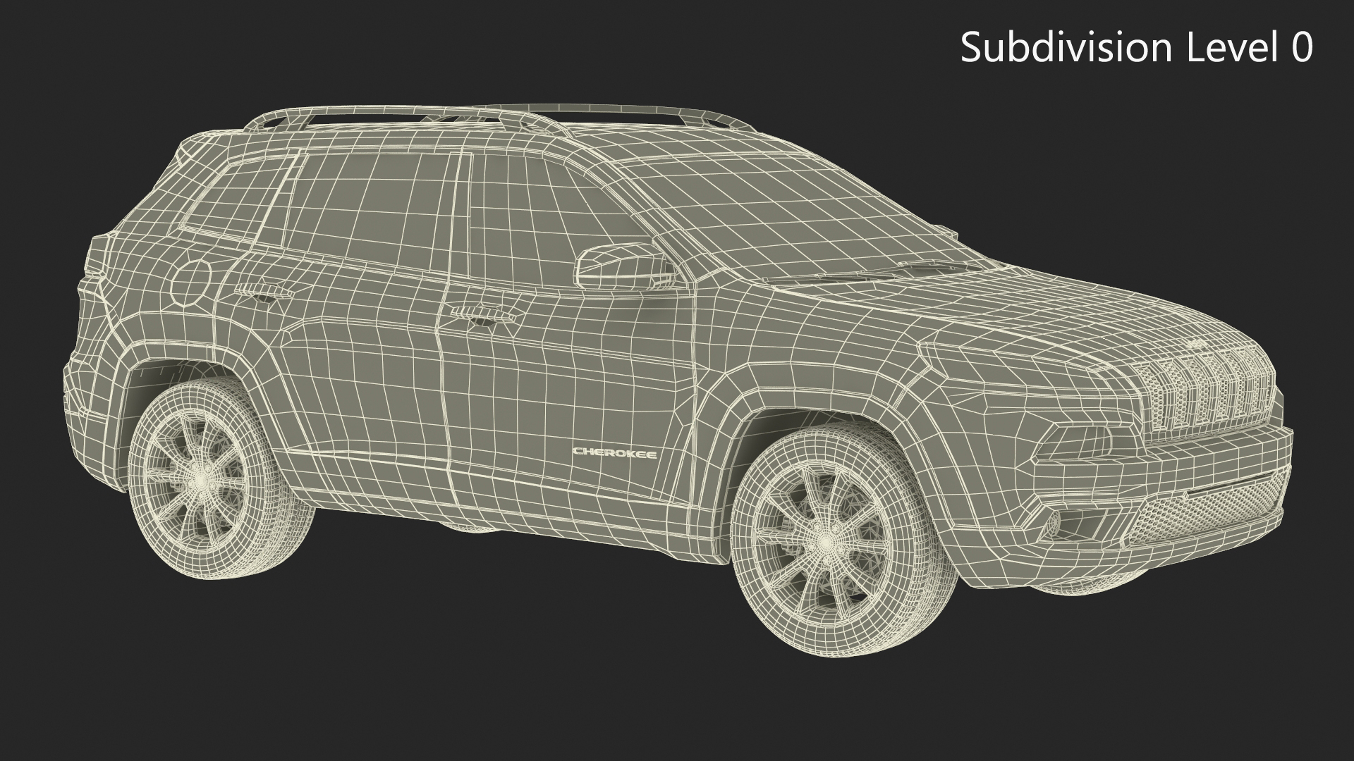 Jeep Cherokee SUV 3D