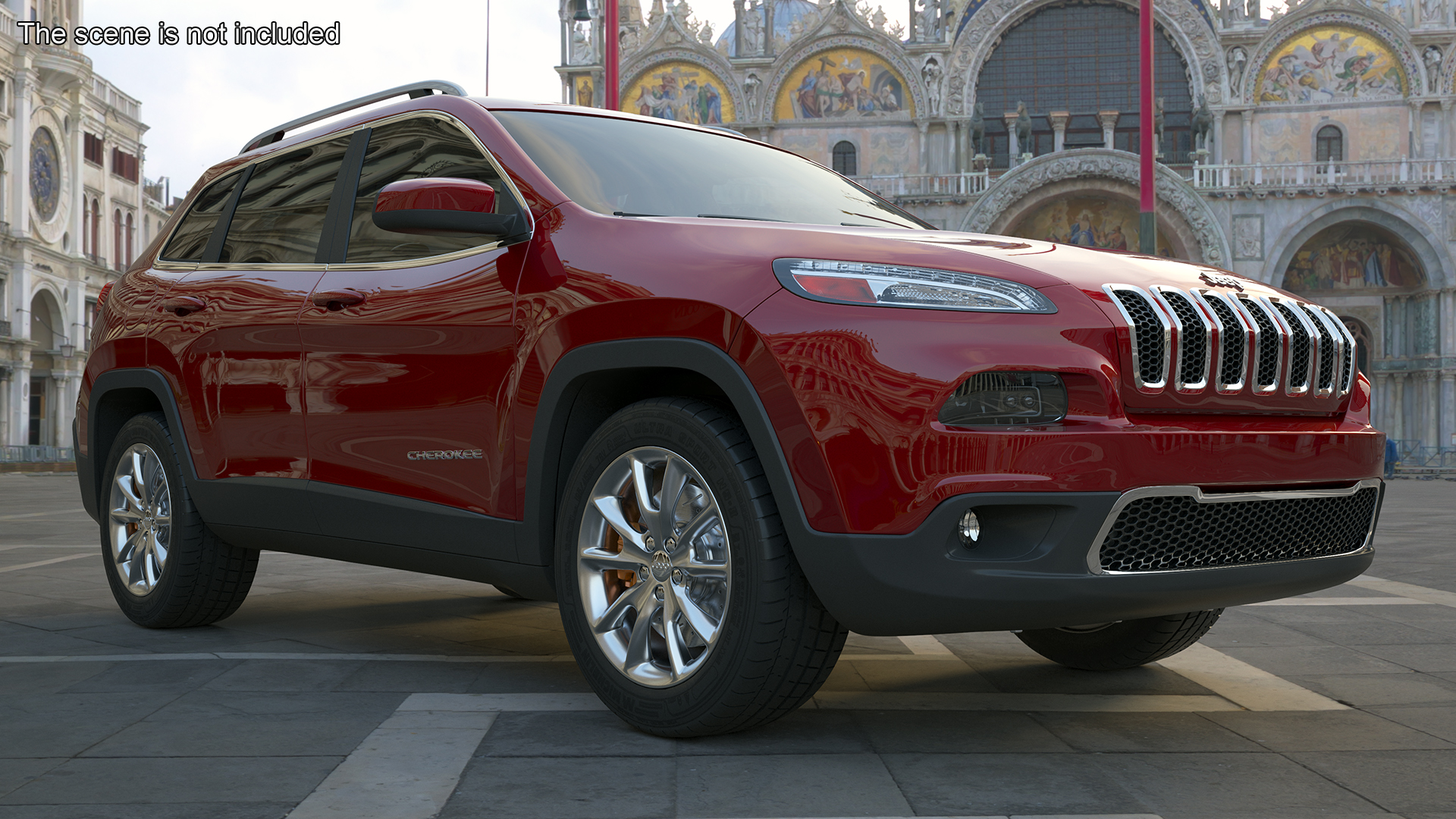 Jeep Cherokee SUV 3D