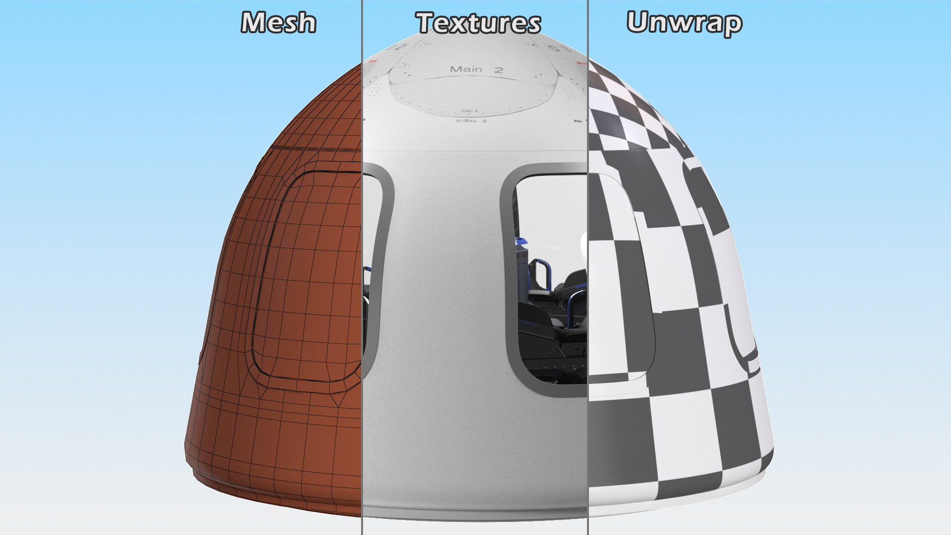 Crew Capsule 3D