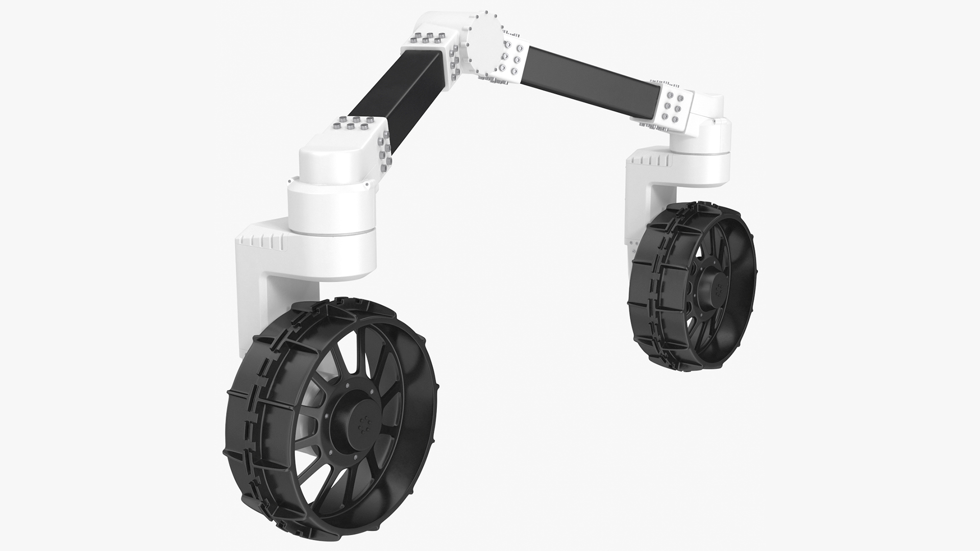 3D Lunar Robotic Rover Wheels