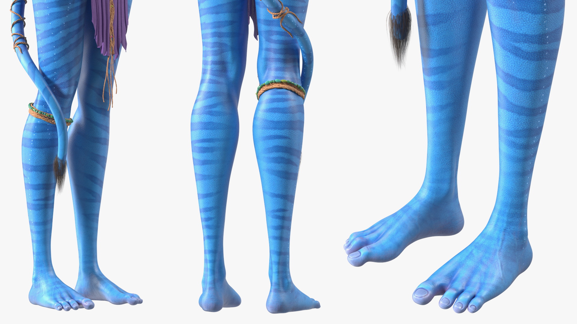 3D model Neytiri Avatar Rigged for Maya