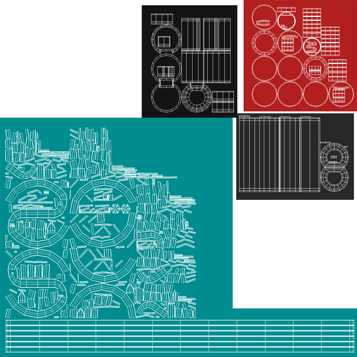 3D Mixing Paddle model