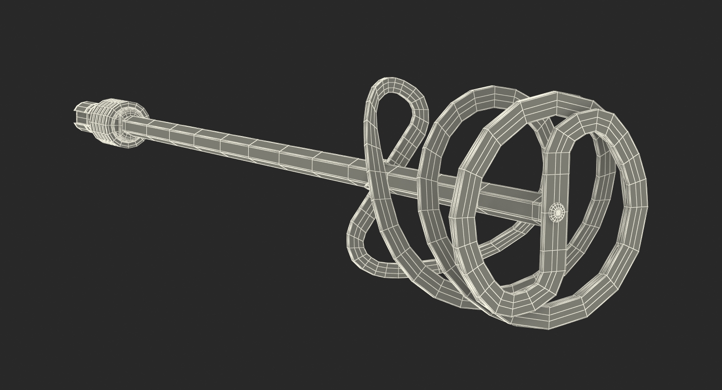 3D Mixing Paddle model