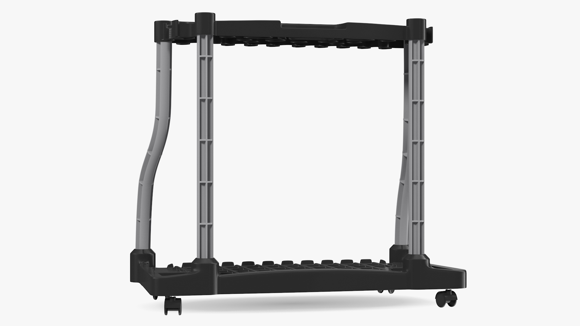 Garden Tool Tower Rack 3D