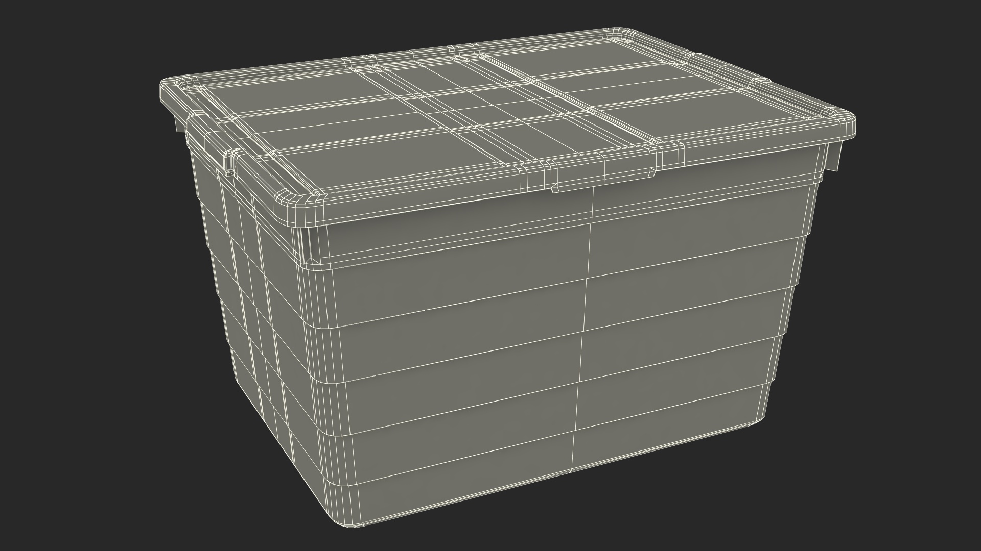 3D Cross Belt Sorter with Boxes model