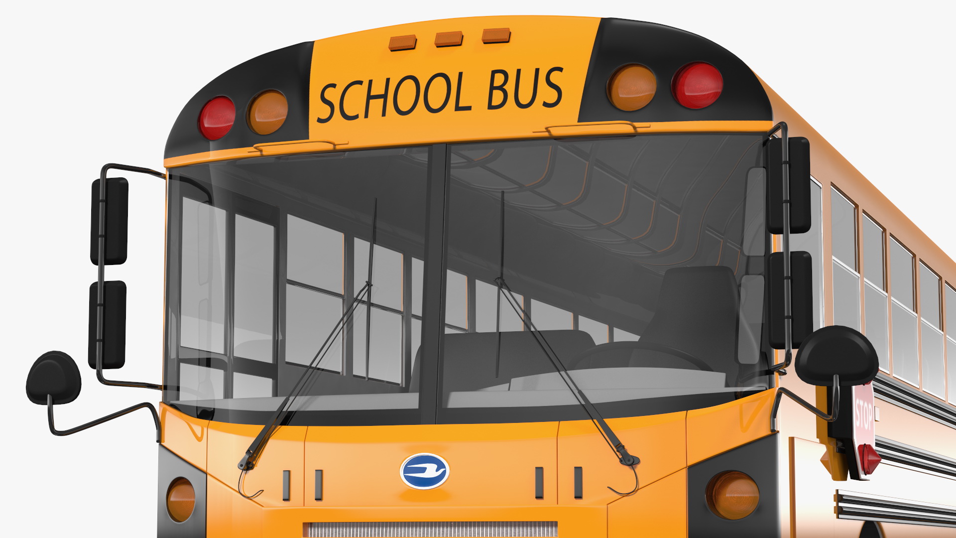 Blue Bird TX3 School Bus 3D model