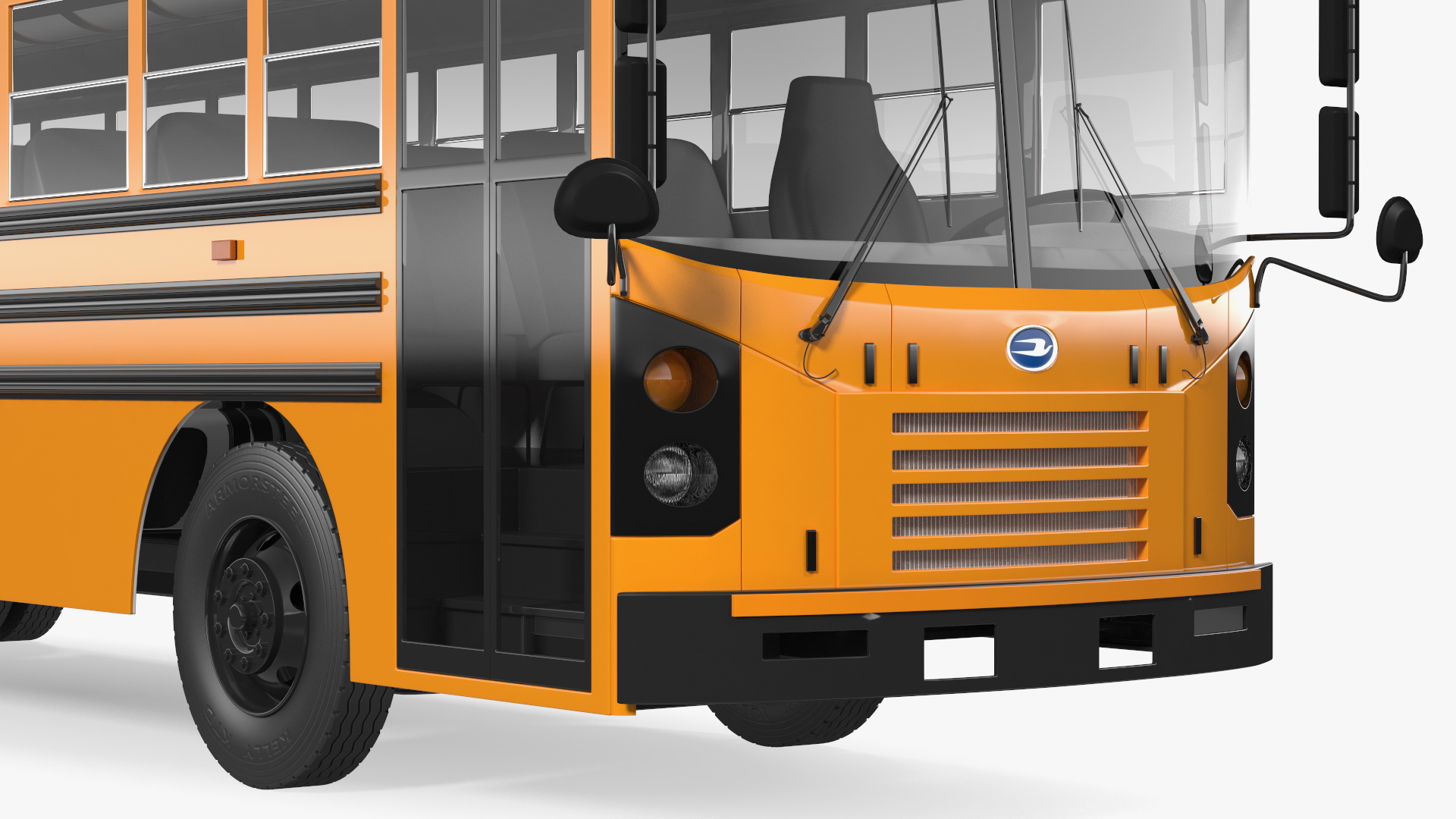 Blue Bird TX3 School Bus 3D model