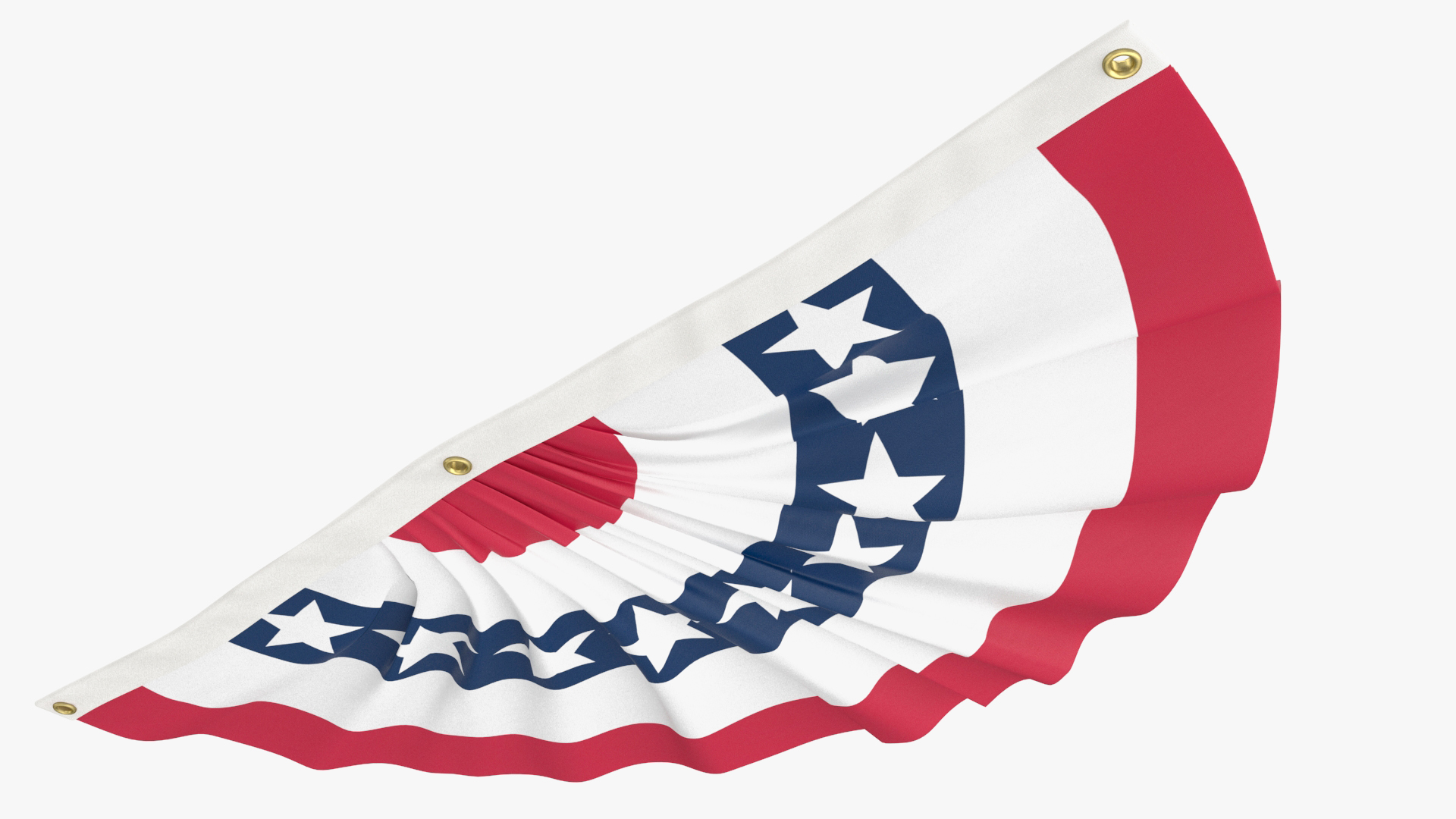 3D United States Flag Bunting