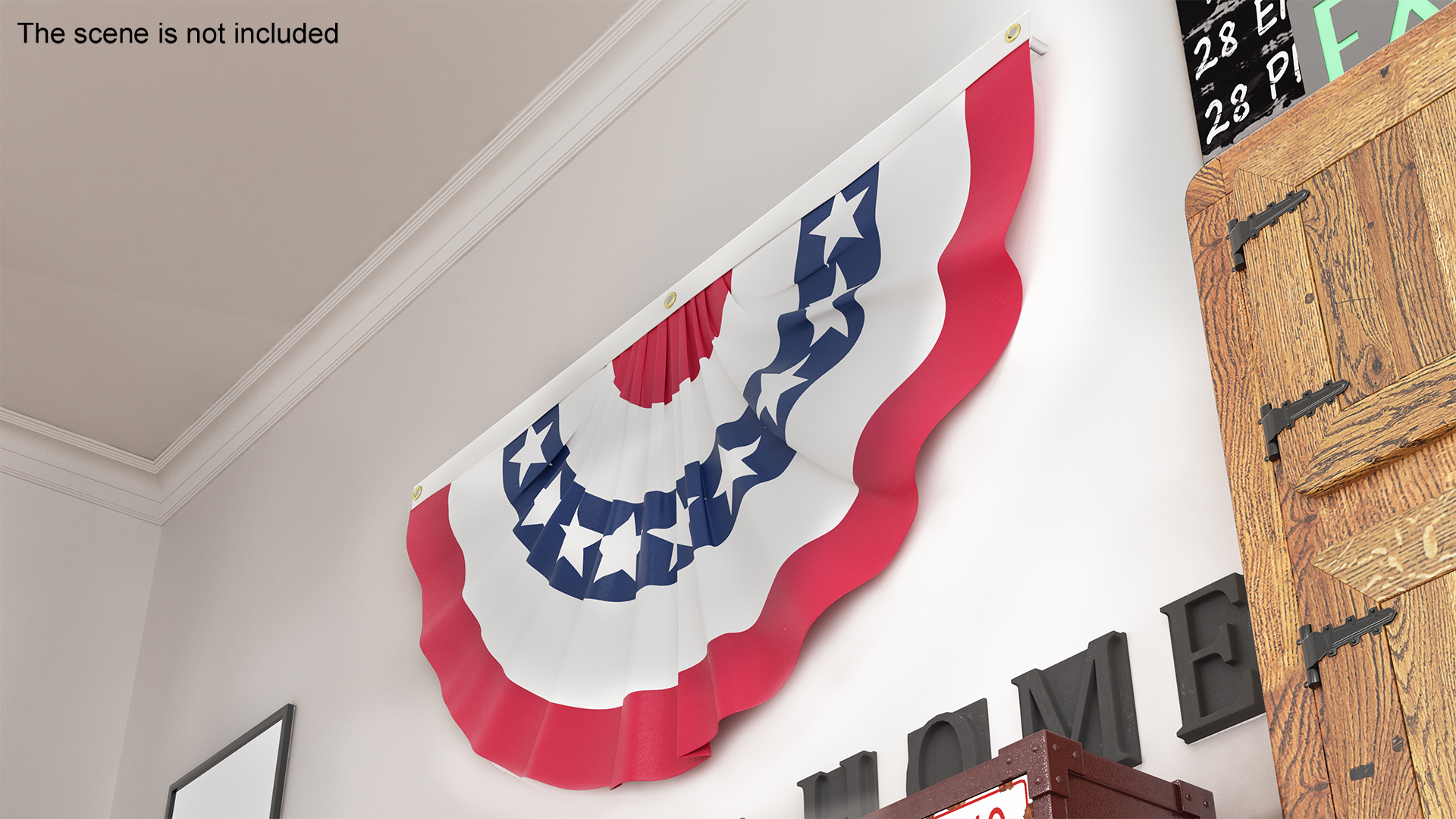 3D United States Flag Bunting