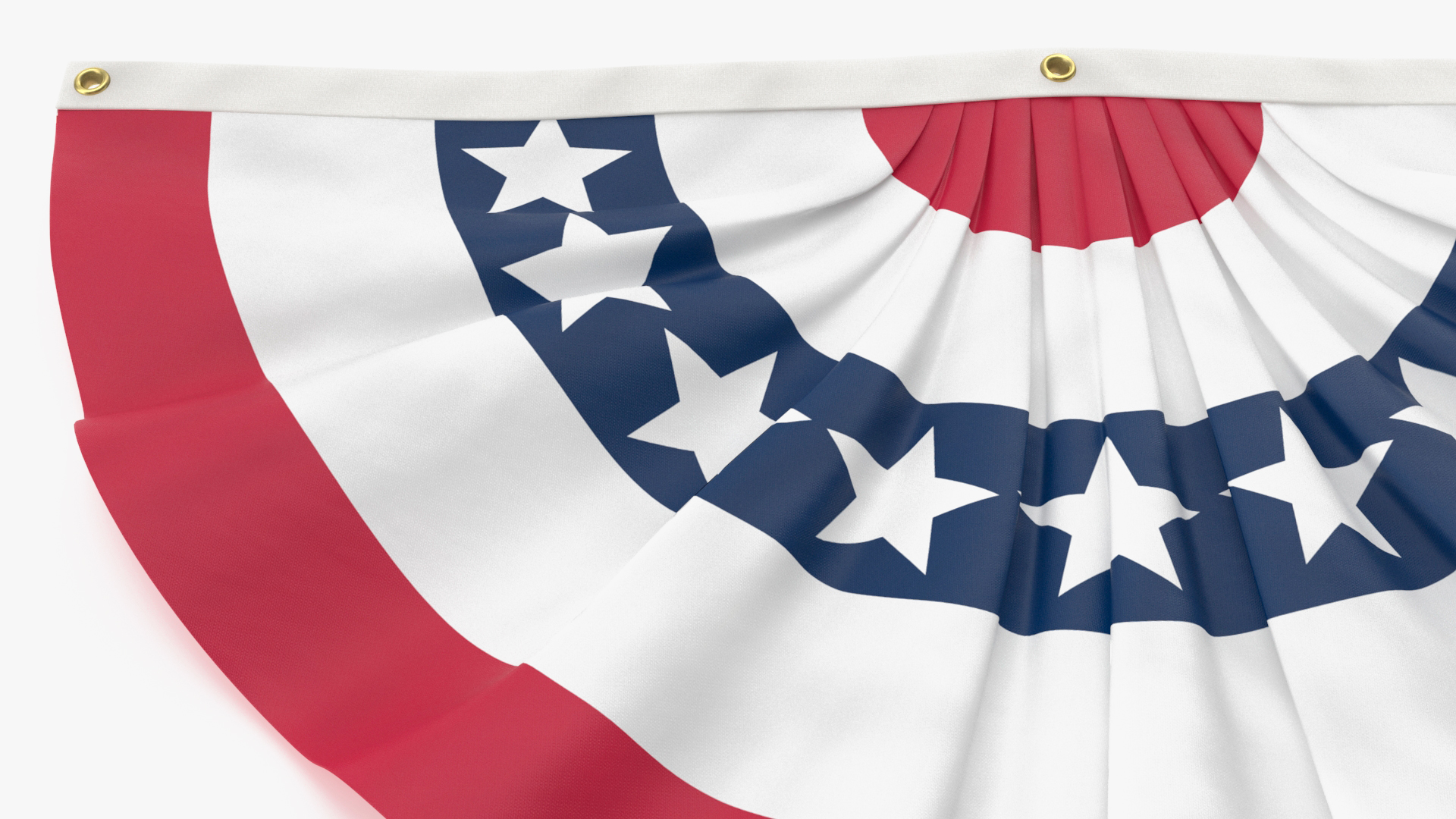 3D United States Flag Bunting