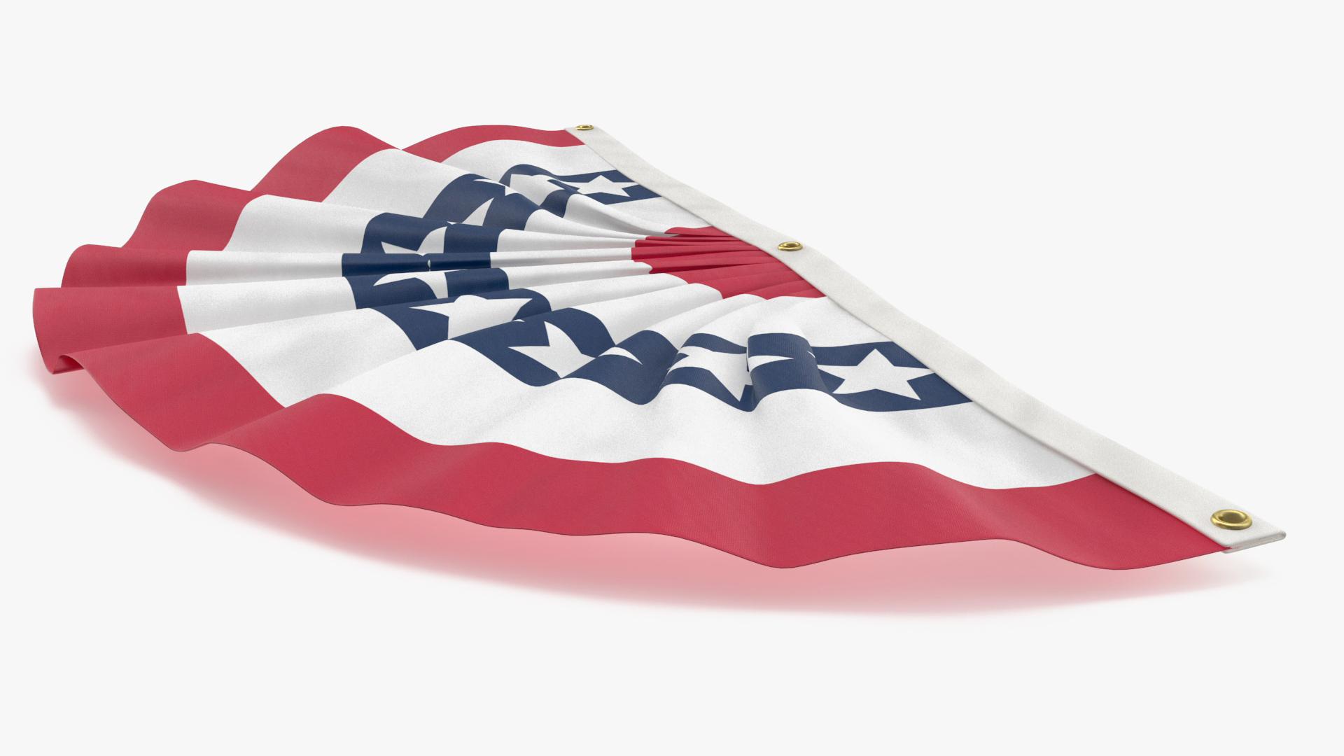 3D United States Flag Bunting