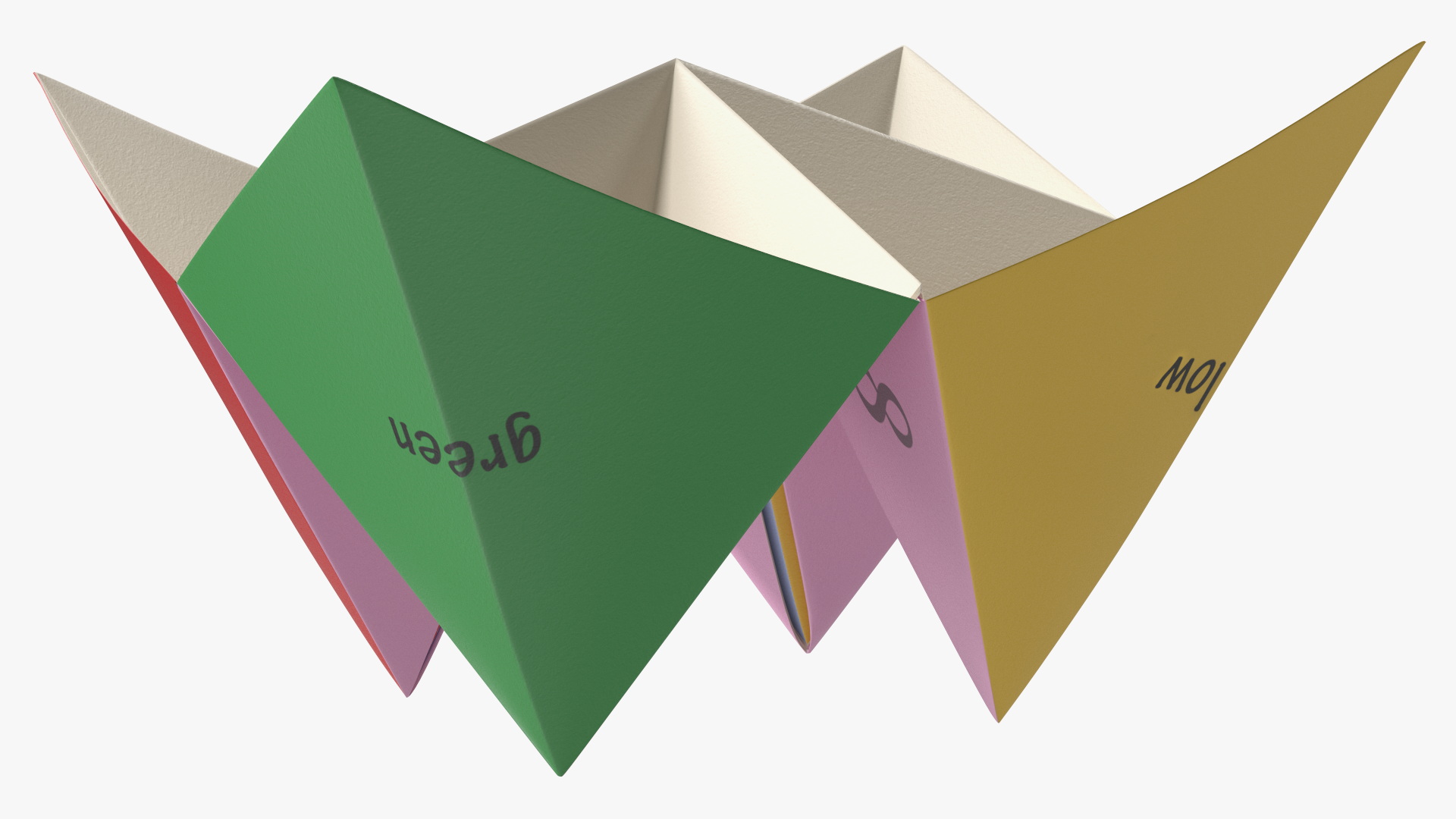 Fortune Teller Origami 3D