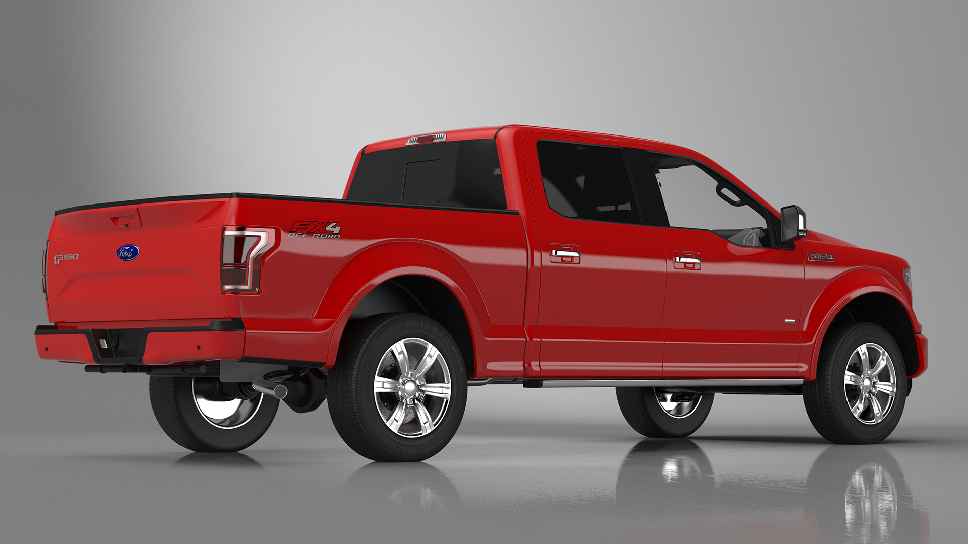 Ford F150 Pickup Truck 3D