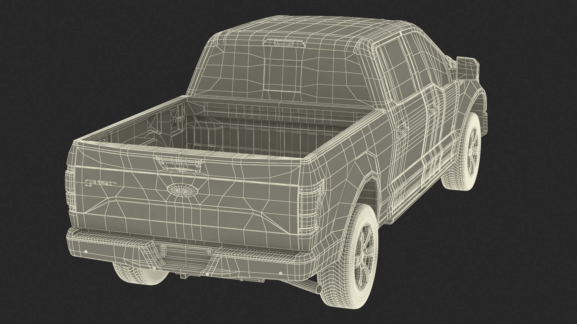 Ford F150 Pickup Truck 3D