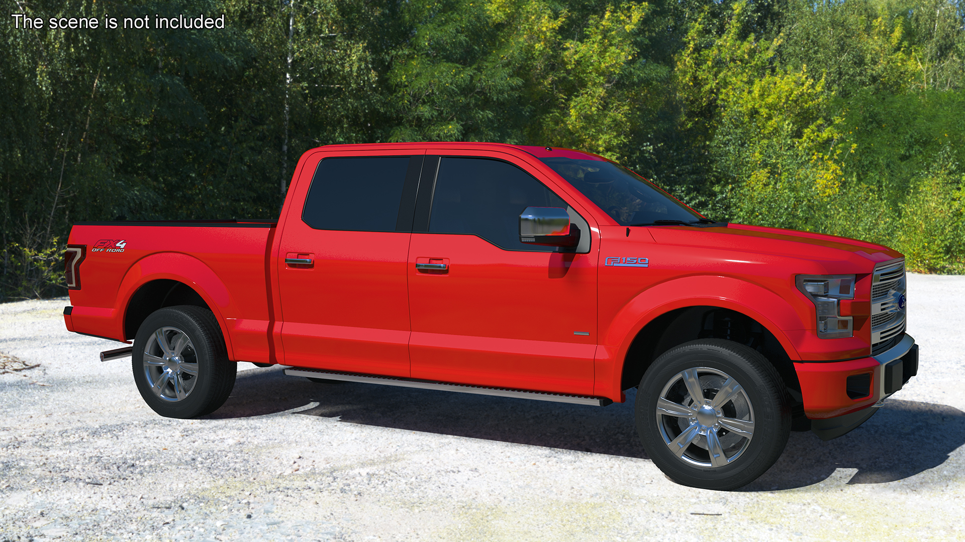 Ford F150 Pickup Truck 3D