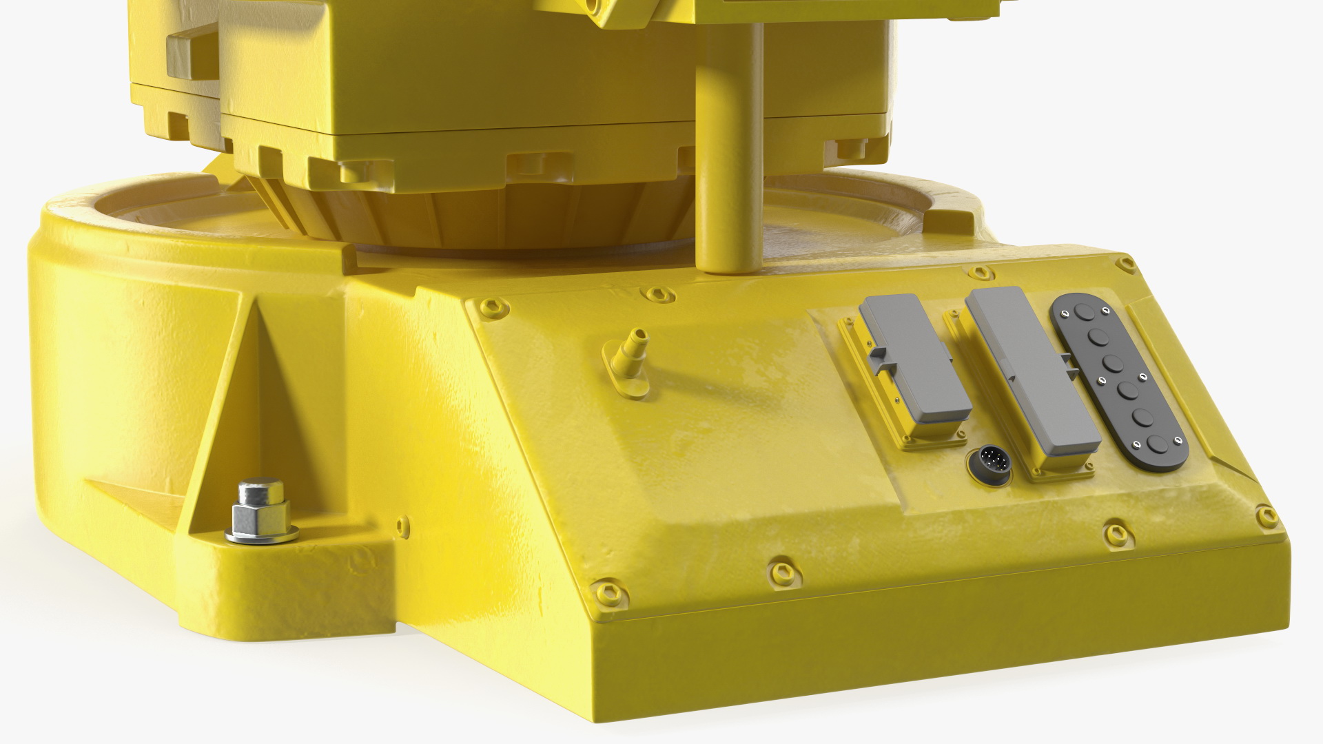 High Speed Industrial Robot Yellow 3D model