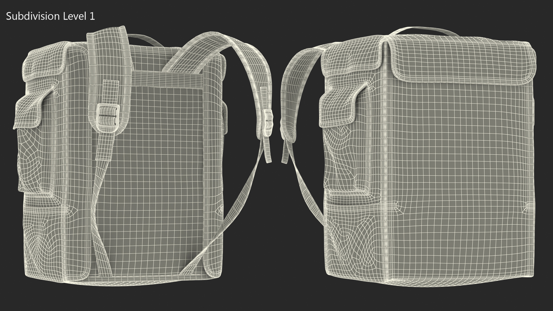 Food Delivery Bag 3D