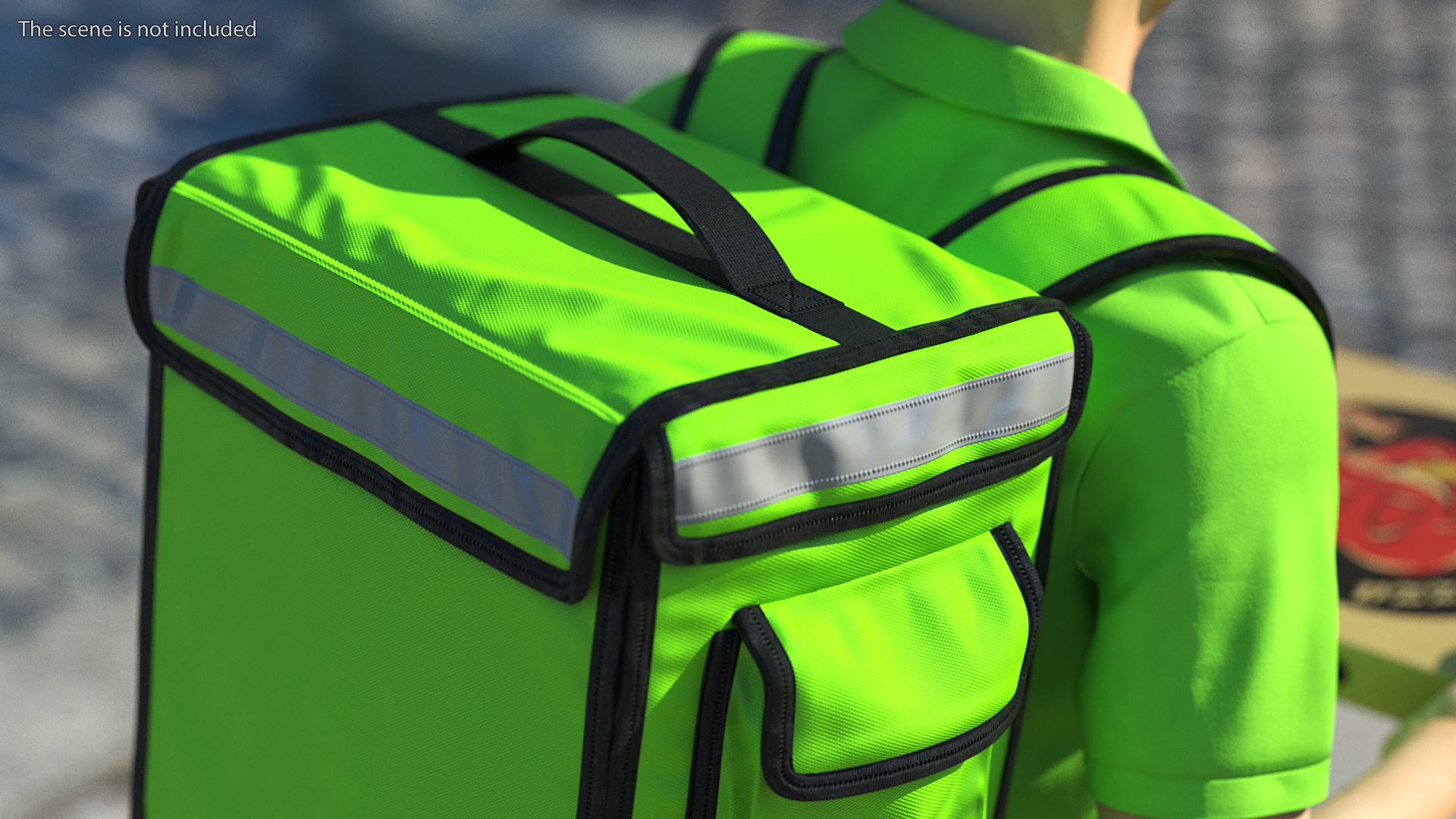 Food Delivery Bag 3D