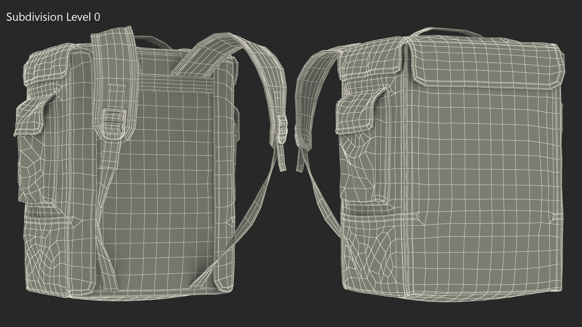 Food Delivery Bag 3D