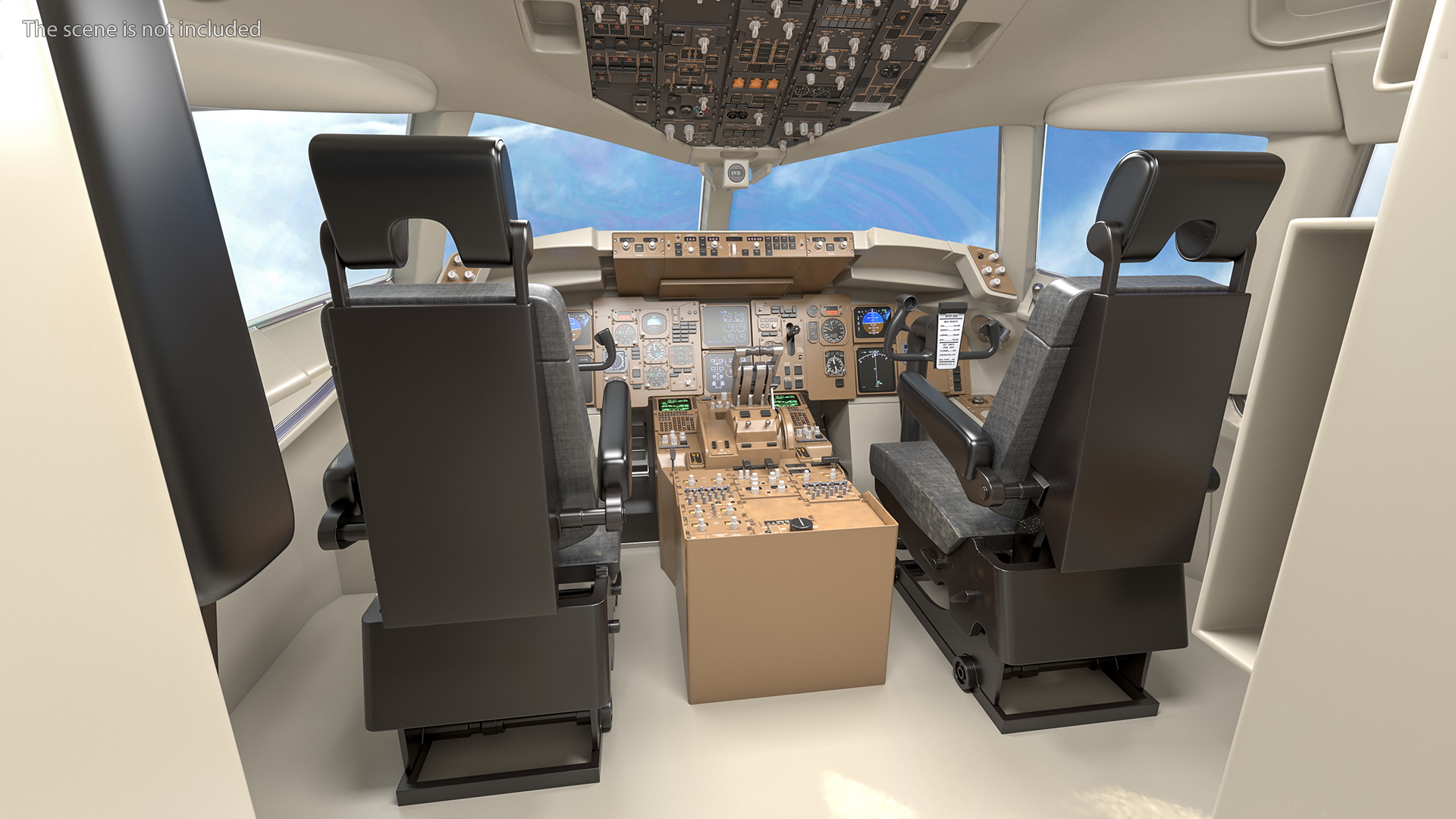 3D model Pilot Seat