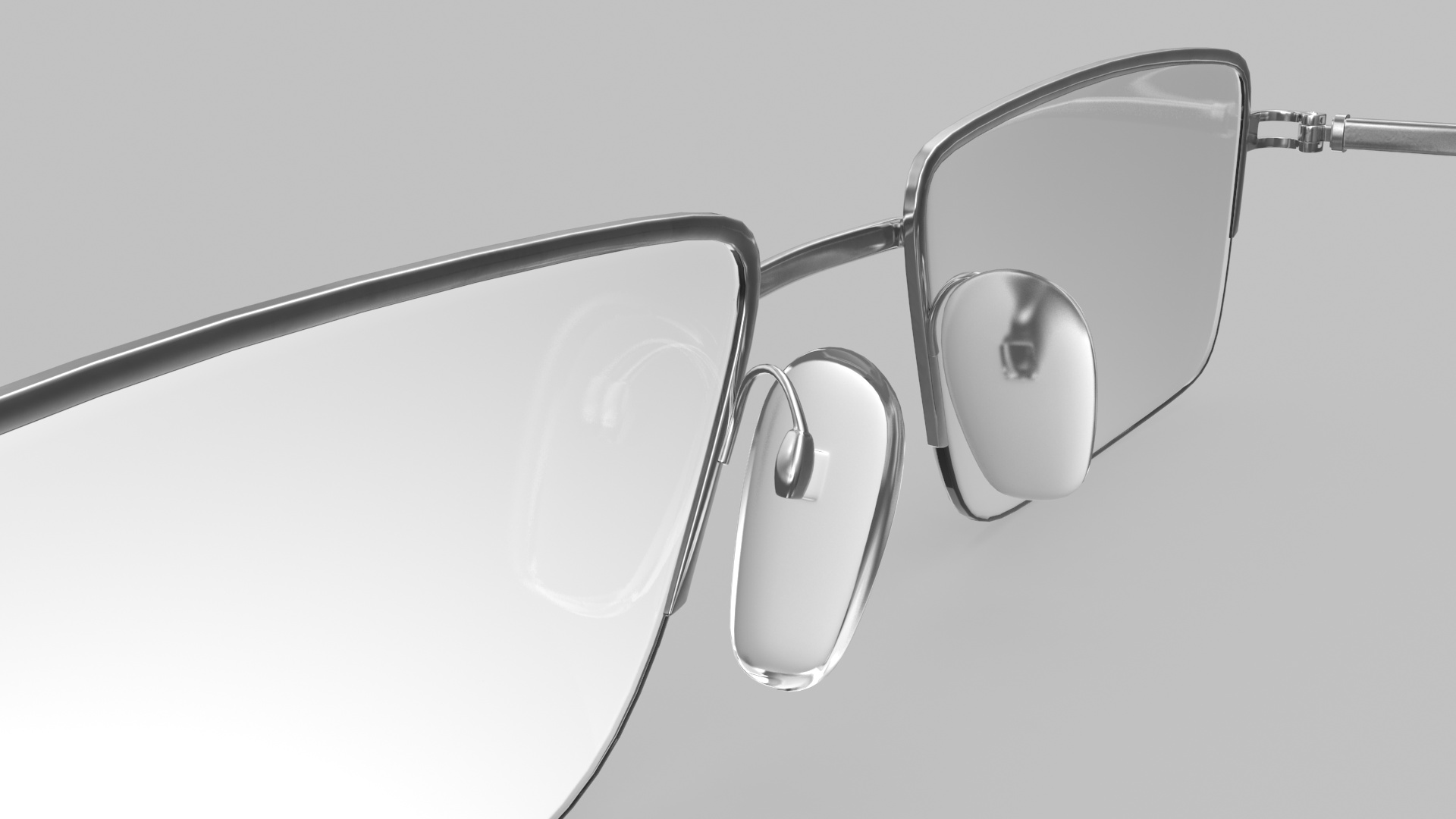 Rectangular Reading Glasses 3D