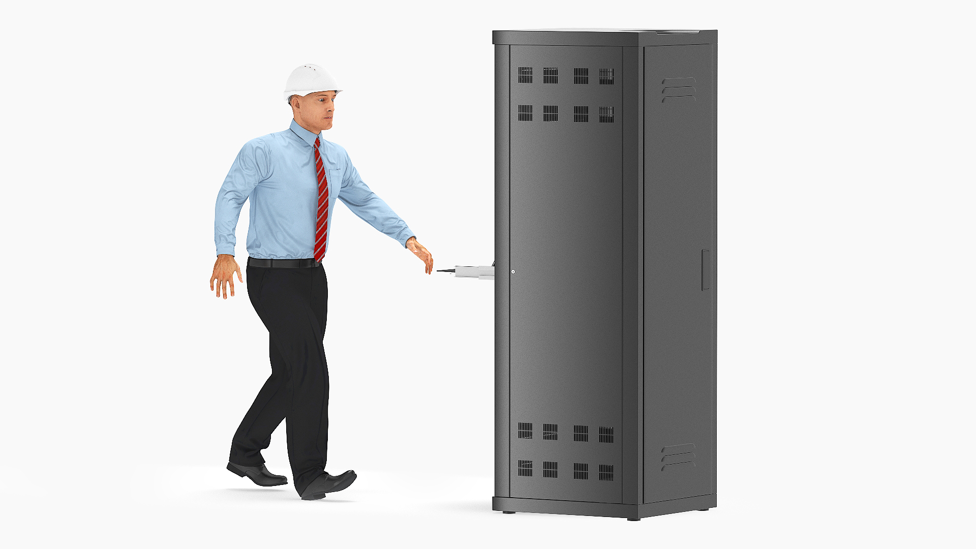 System Administrator by Server Rack Rigged 3D