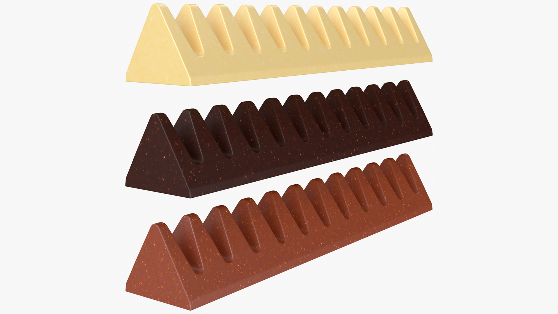 Chocolate Bars 3D model