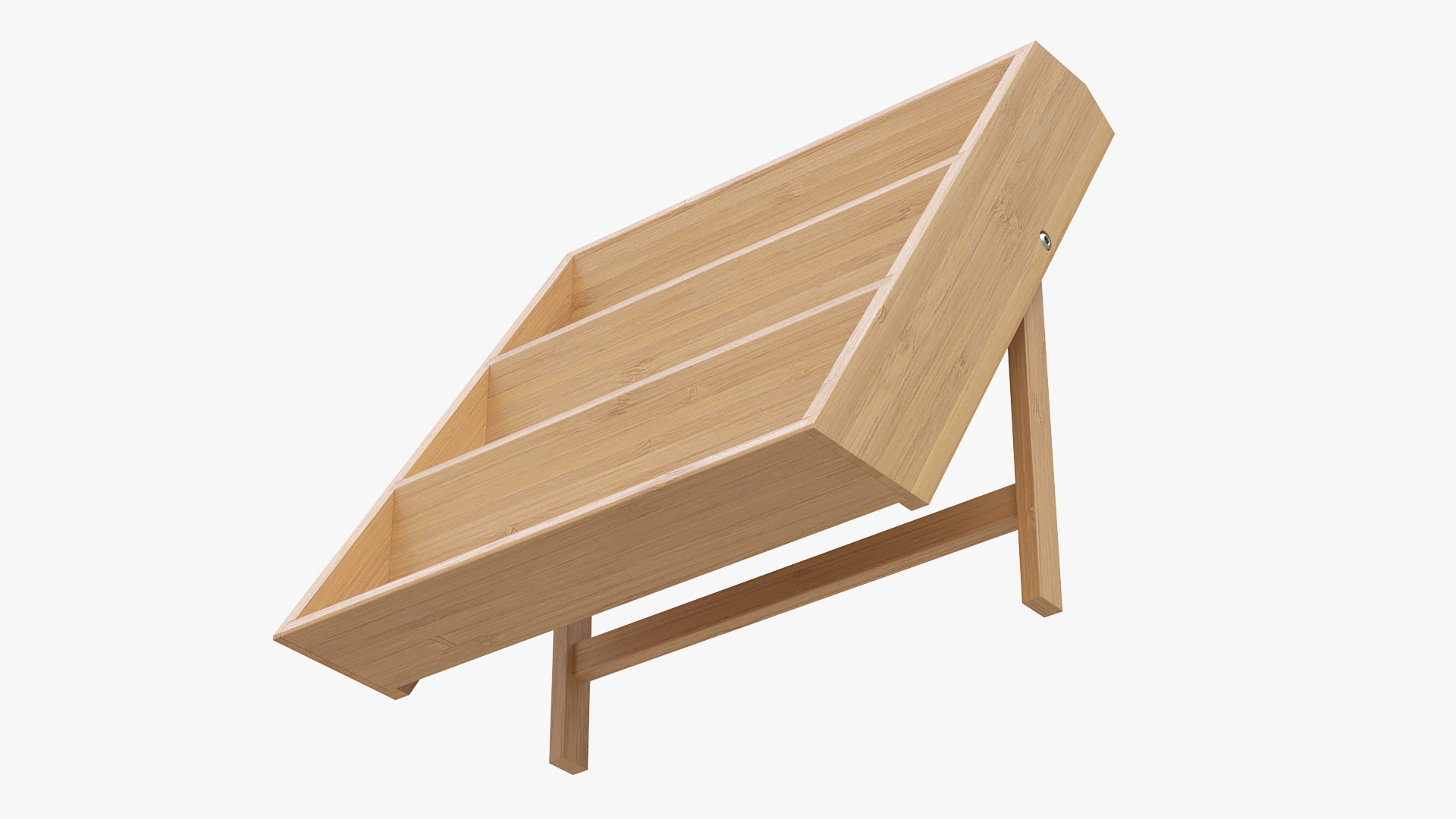 3D Tabletop Wooden Shelf